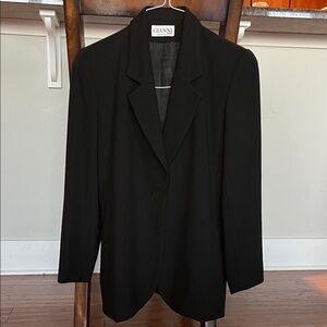 Ganni Classic Black Blazer